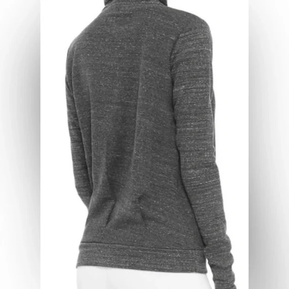 Alo Yoga Clarity Long Sleeve  Anthracite  Heather Large - Picture 3 of 9